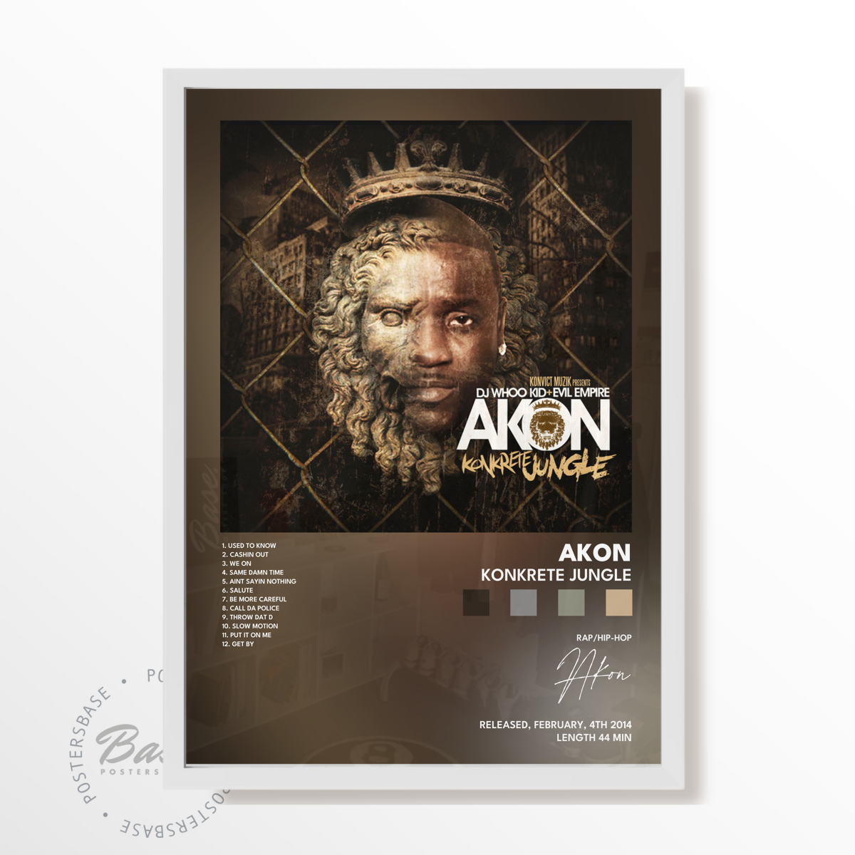 akon KonKrete Jungle poster