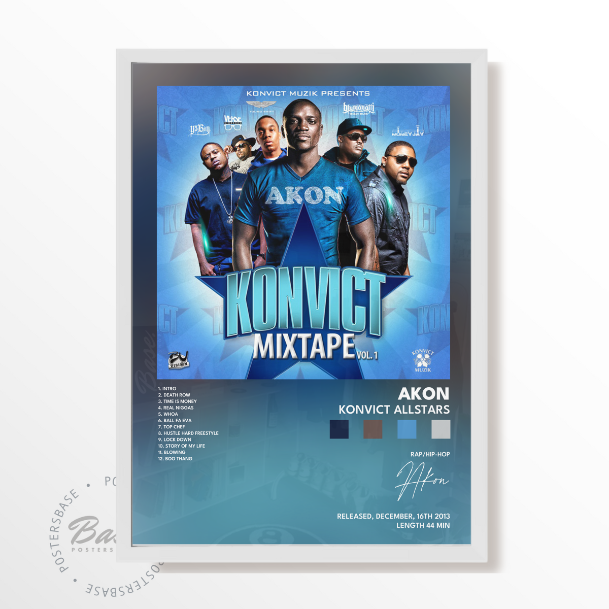 akon Konvict Allstars poster