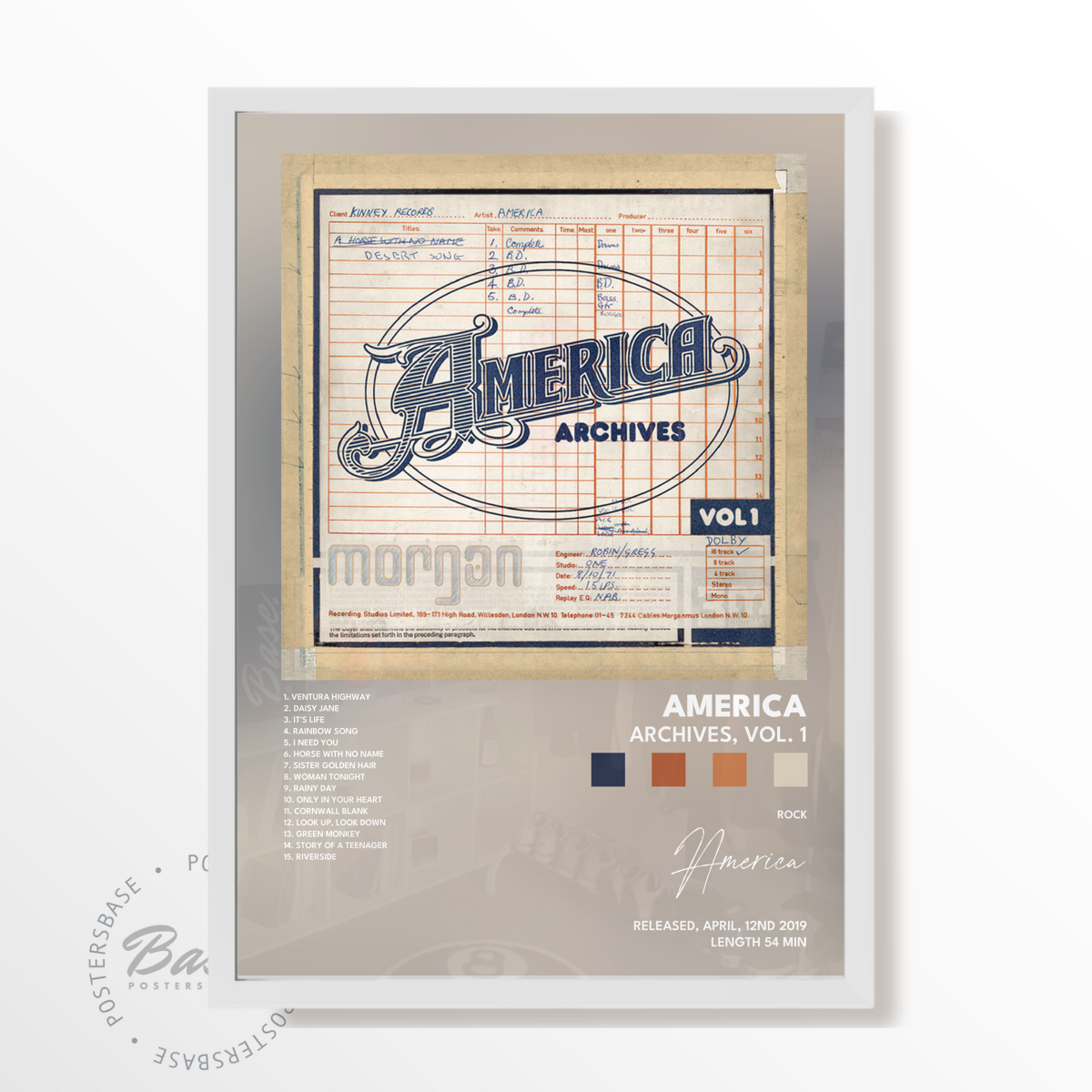 america Archives Vol 1 poster