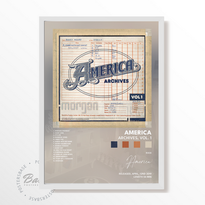 america Archives Vol 1 poster