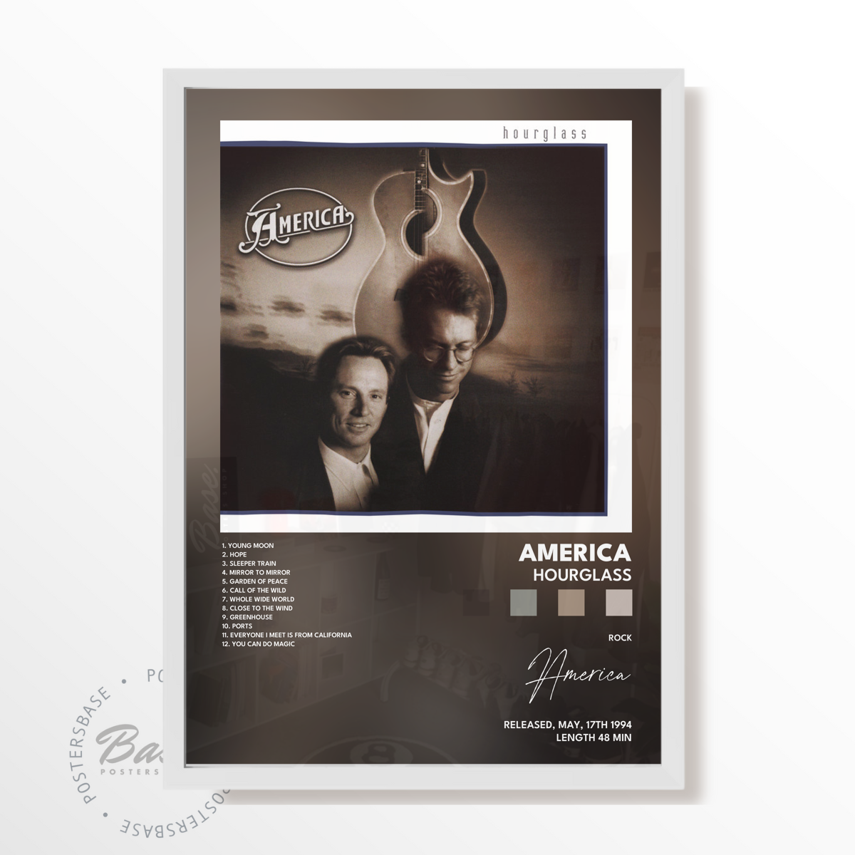 america Hourglass poster