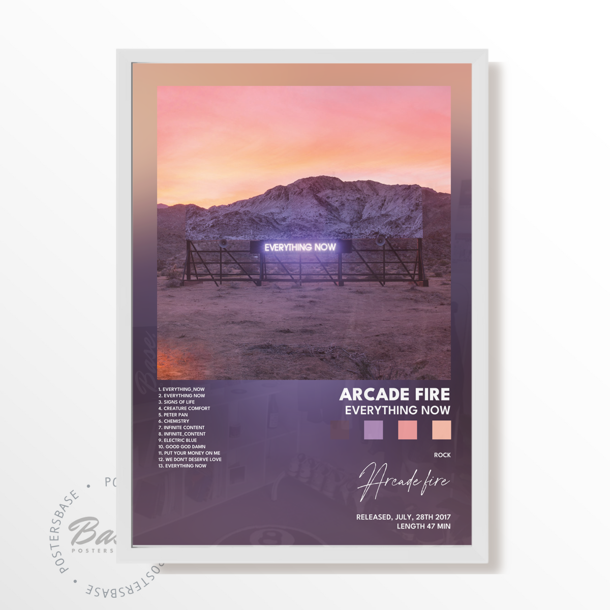 arcade fire Everything Now poster