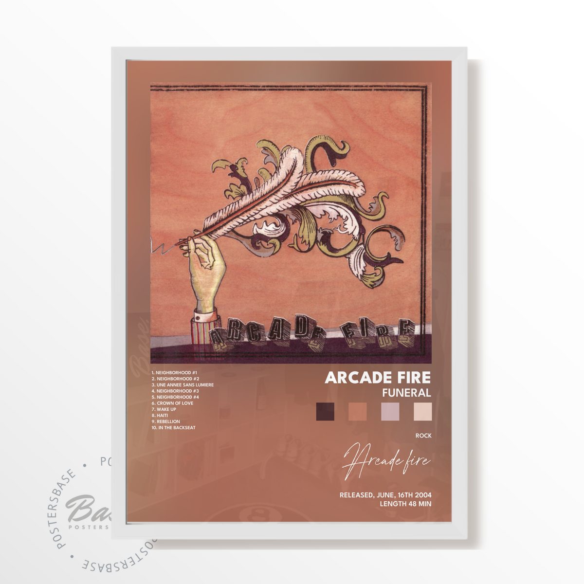 arcade fire Funeral poster