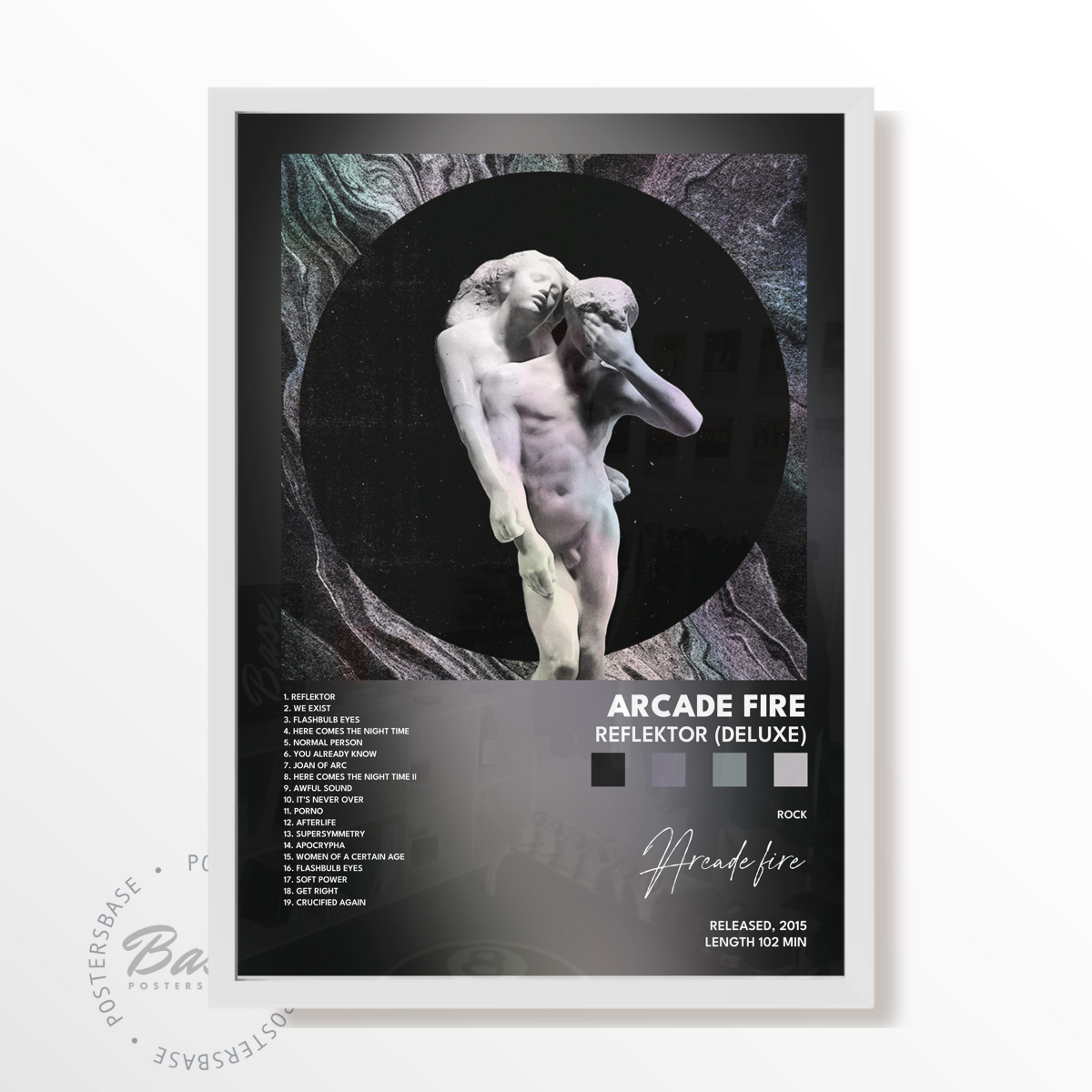 arcade fire Reflektor Deluxe poster