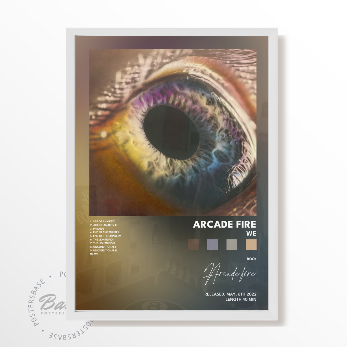 arcade fire WE poster