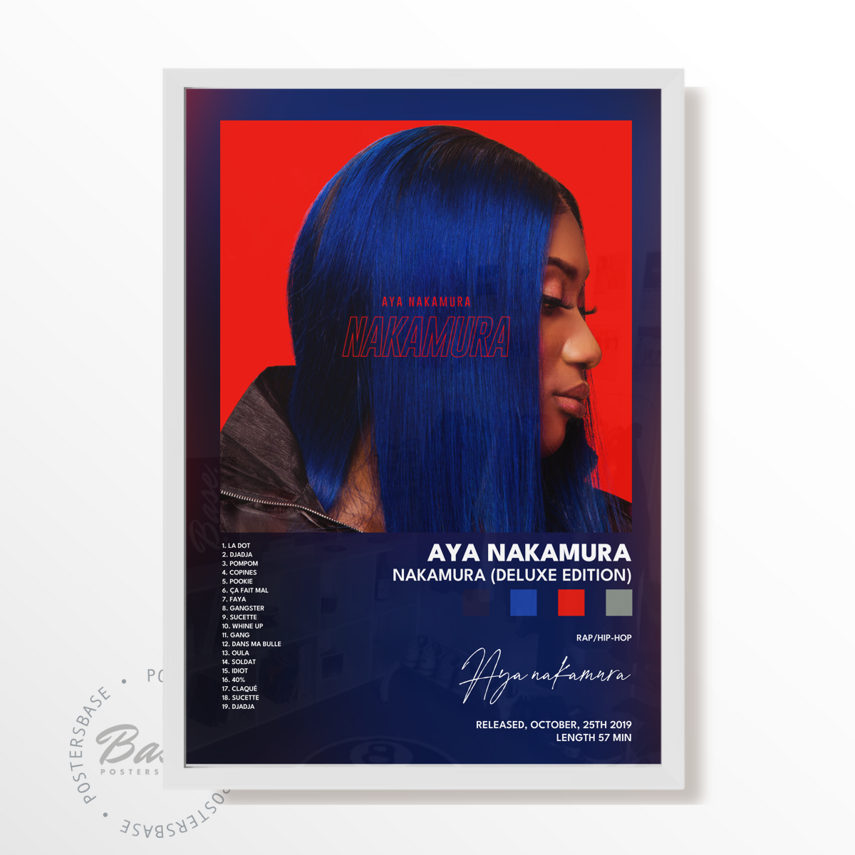 aya nakamura NAKAMURA Deluxe Edition poster