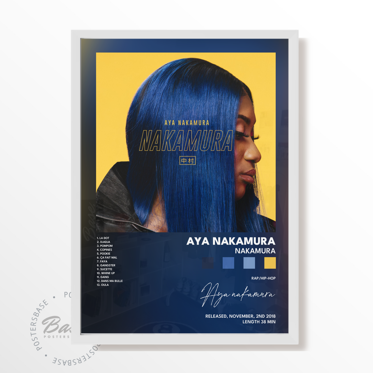 aya nakamura NAKAMURA poster