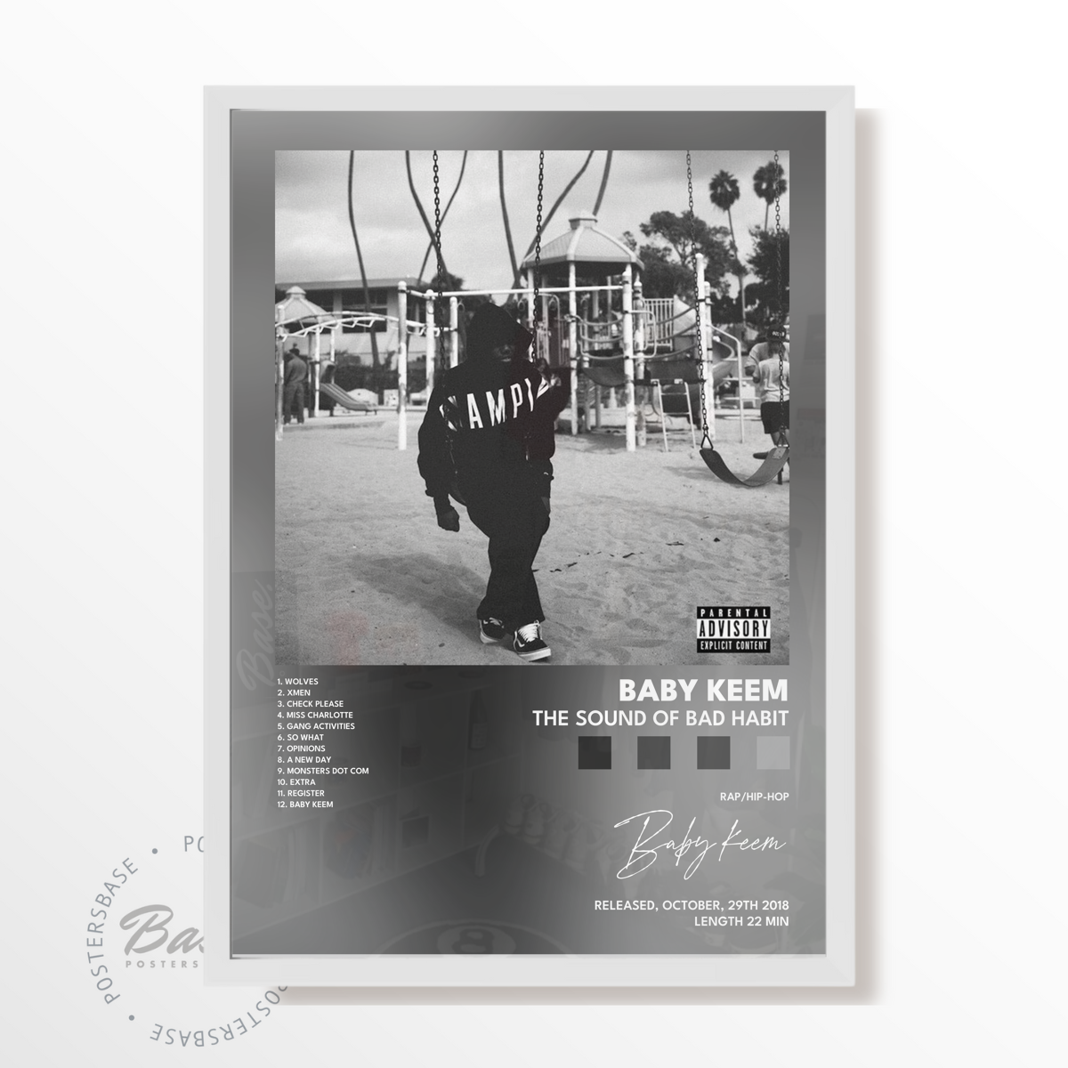 baby keem The Sound of Bad Habit poster