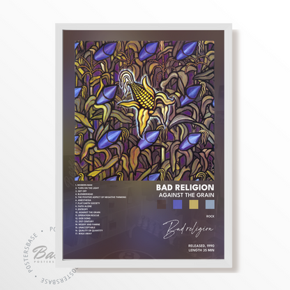 bad religion Against The Grain poster