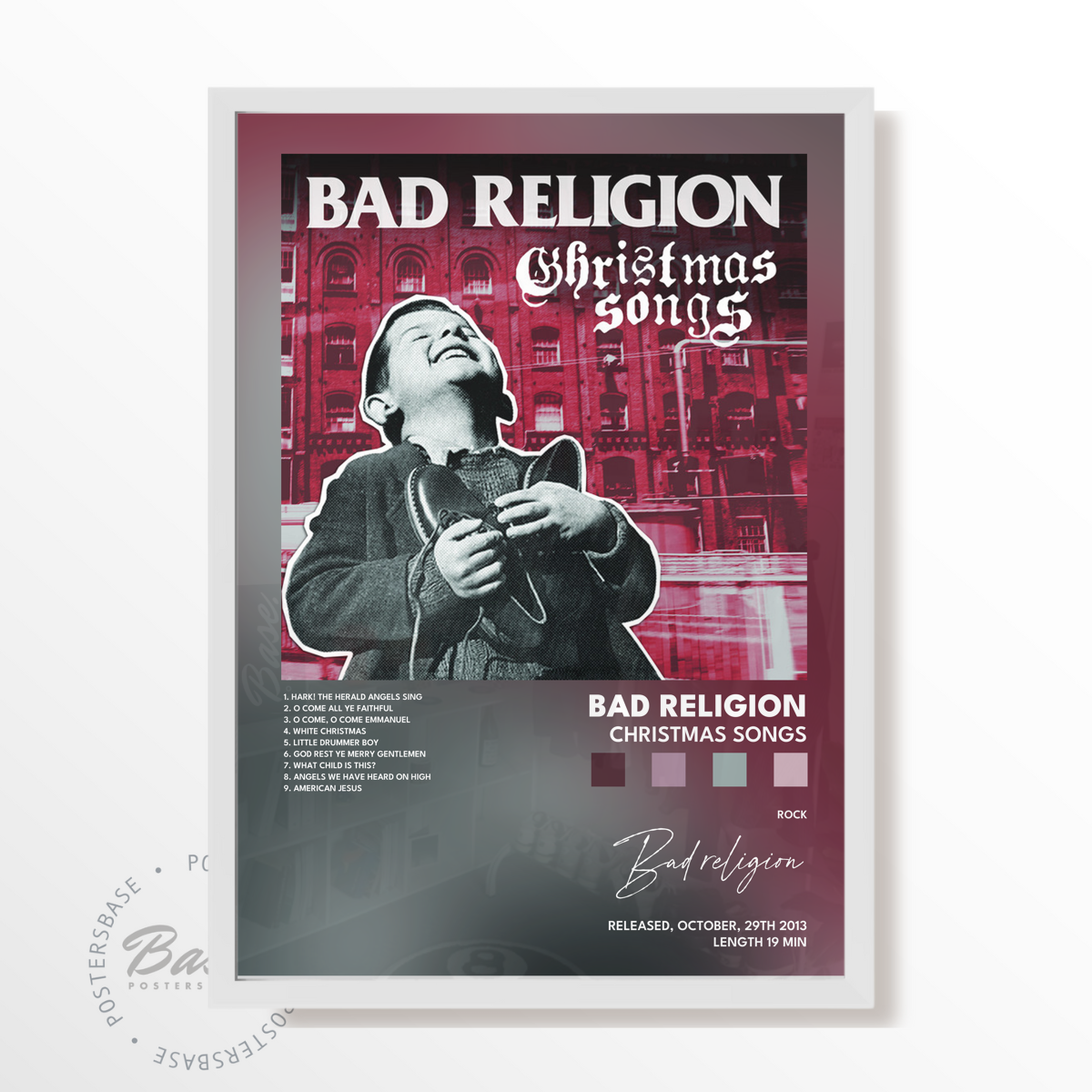 bad religion Christmas Songs poster