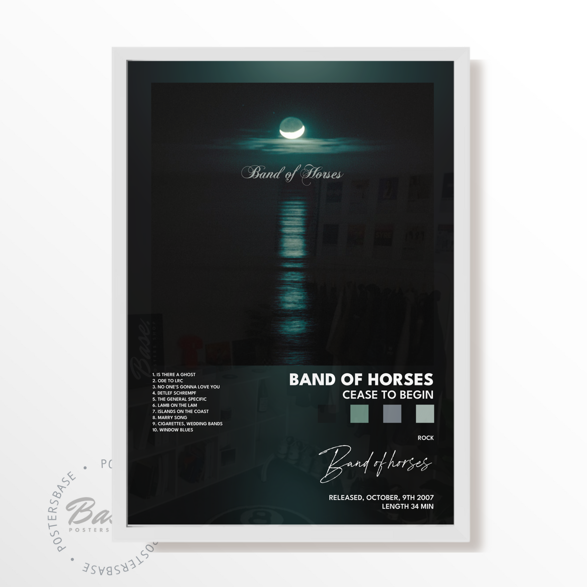 band of horses Cease To Begin poster