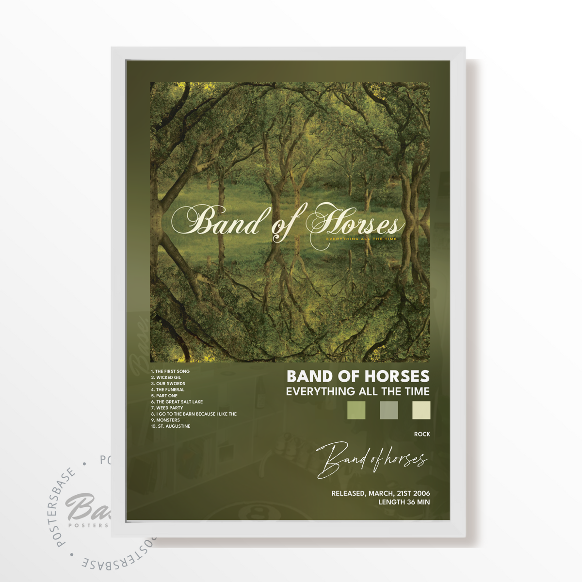 band of horses Everything All The Time poster