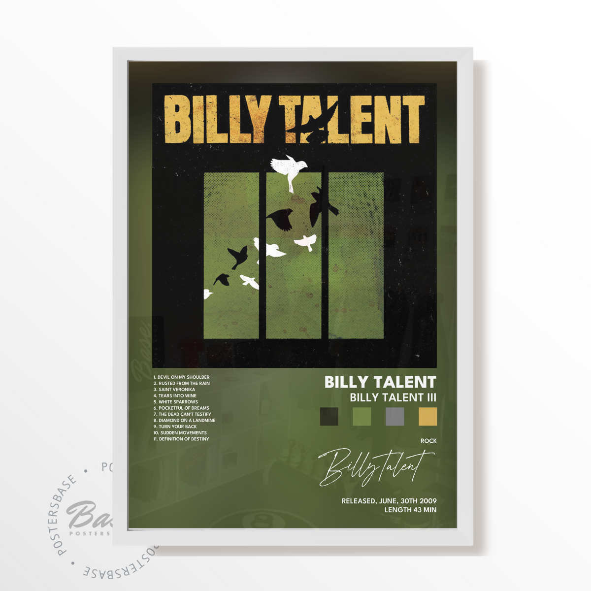 billy talent Billy Talent III poster