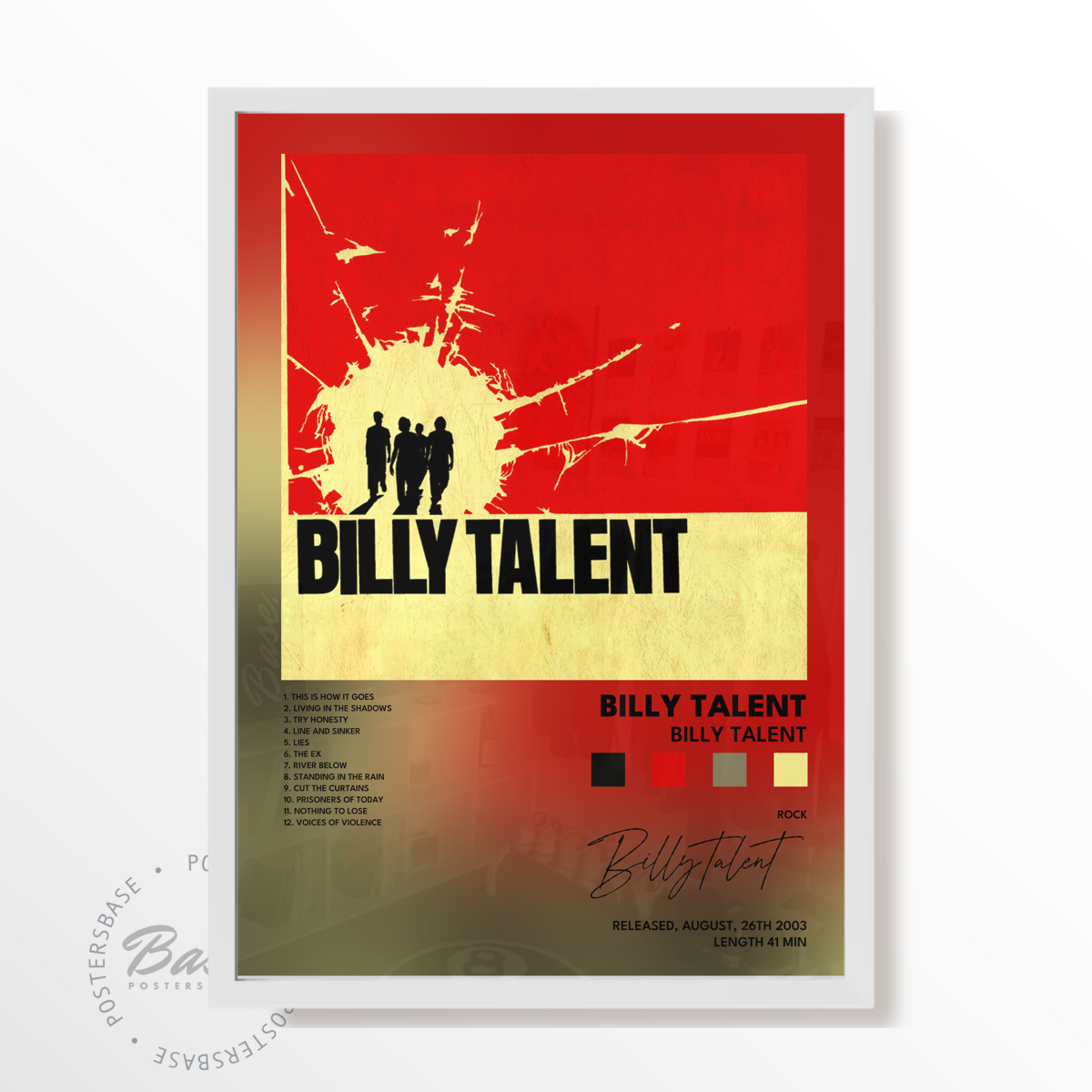 billy talent Billy Talent poster