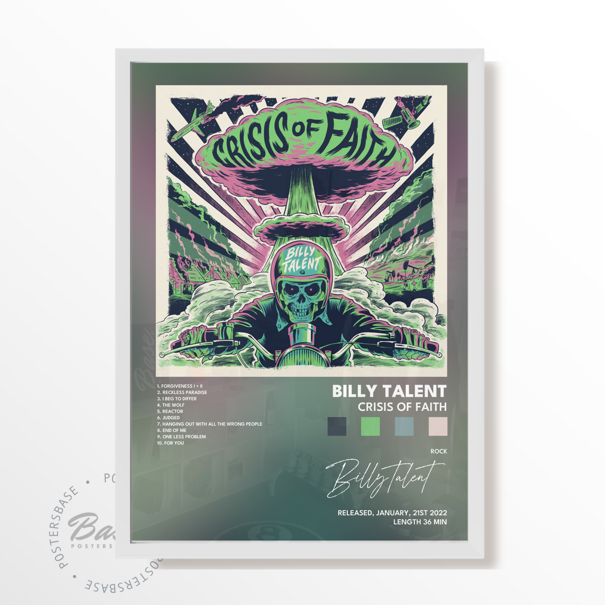 billy talent Crisis Of Faith poster