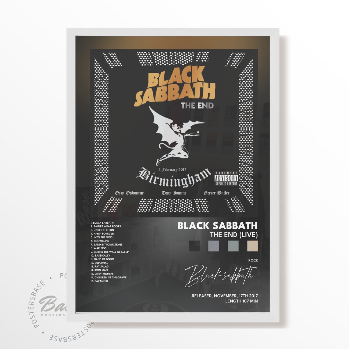 black sabbath The End Live