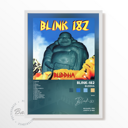 blink 182 Buddha poster