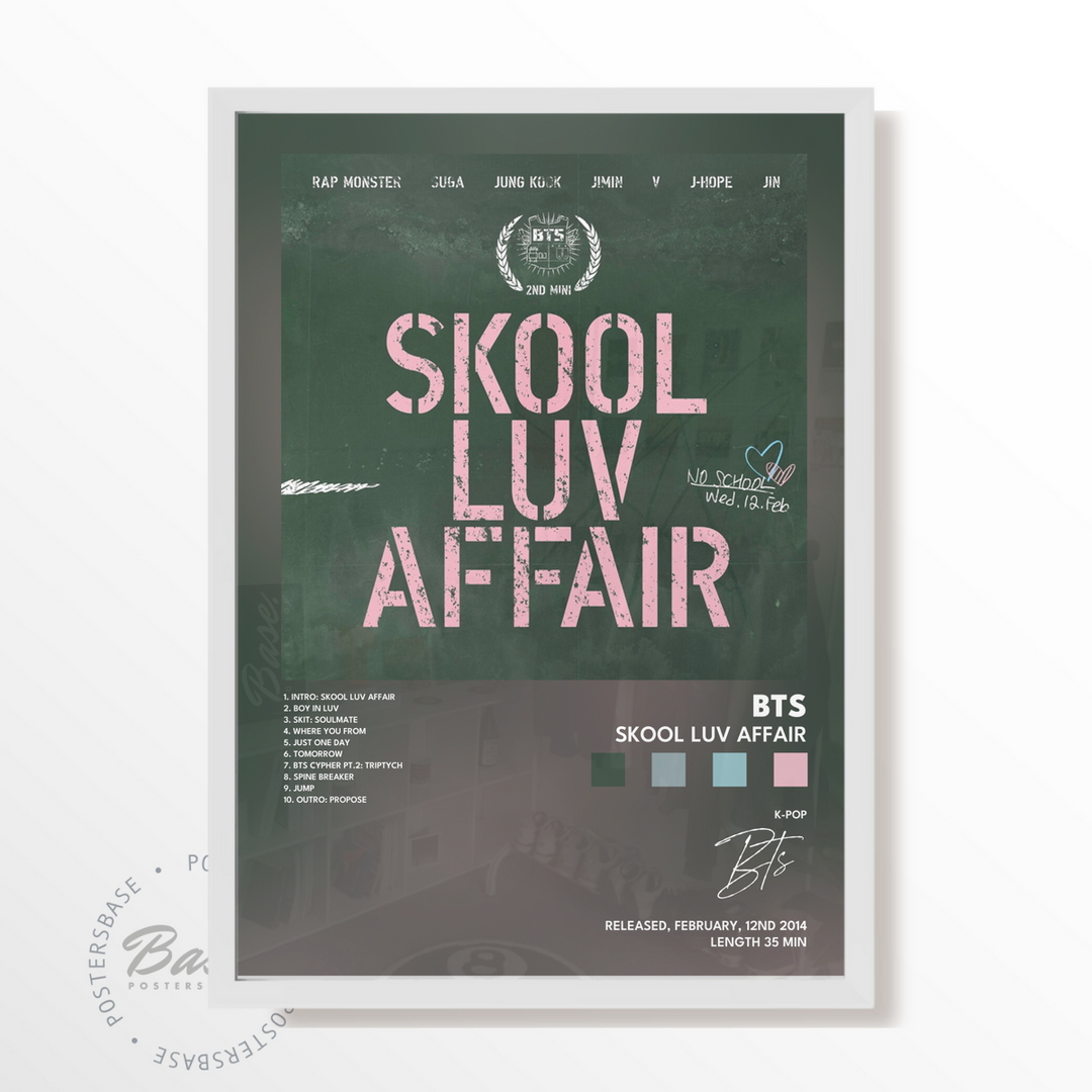 K-POP Posters of bts Skool Luv Affair – from 11.95€ | Free