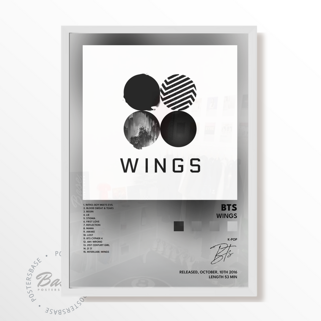 BTS wingsプレミアムフォト ご参考 K-POP Posters of bts Wings – from 11.95€ | Free Shipping – Posters