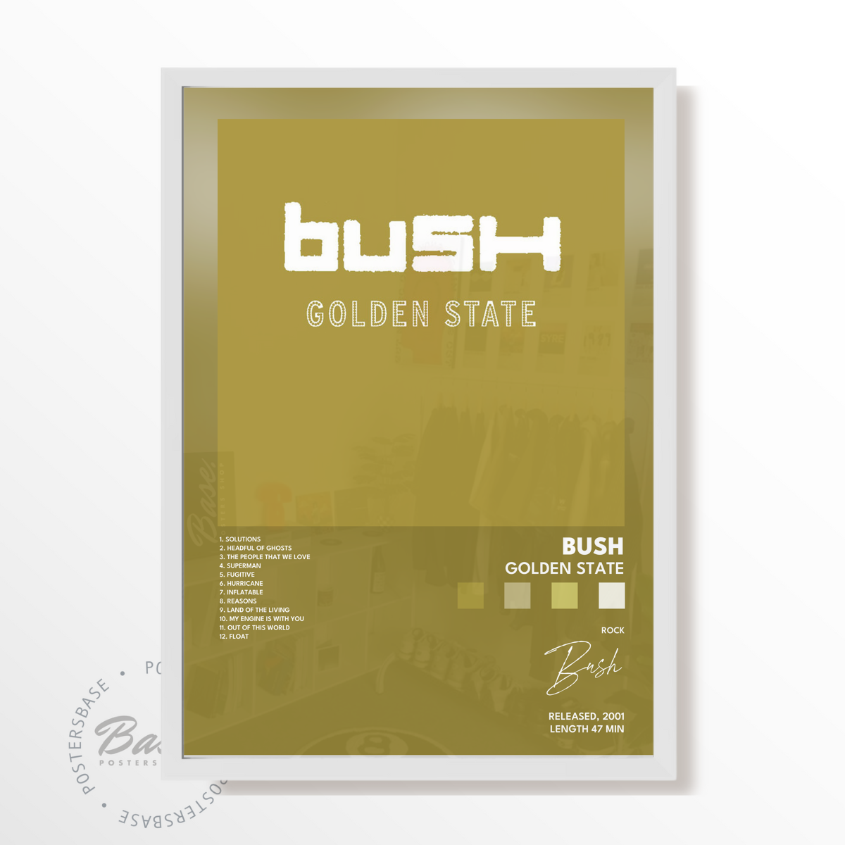 bush Golden State poster