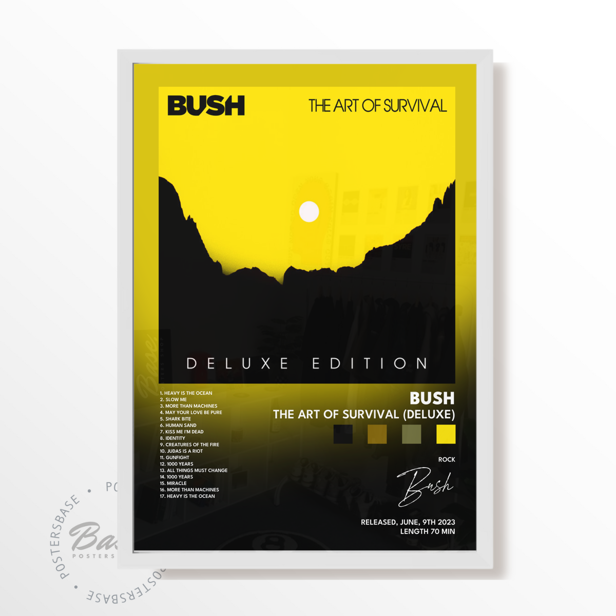 bush The Art Of Survival Deluxe poster