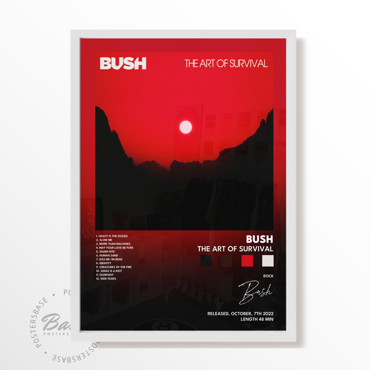 bush The Art Of Survival poster