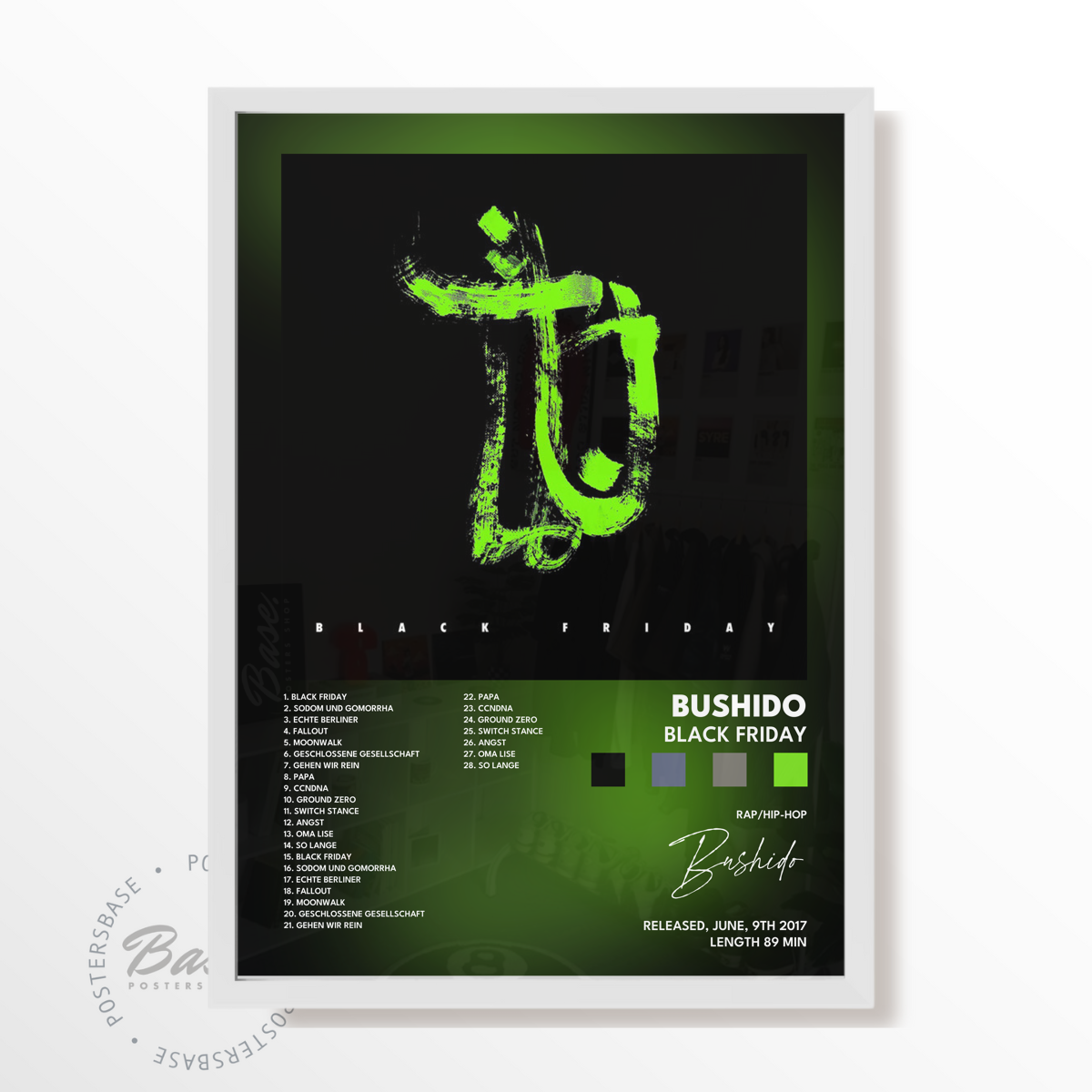 bushido Black Friday poster