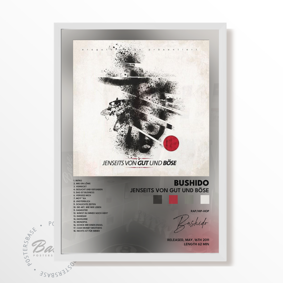 bushido Jenseits von Gut und Böse poster