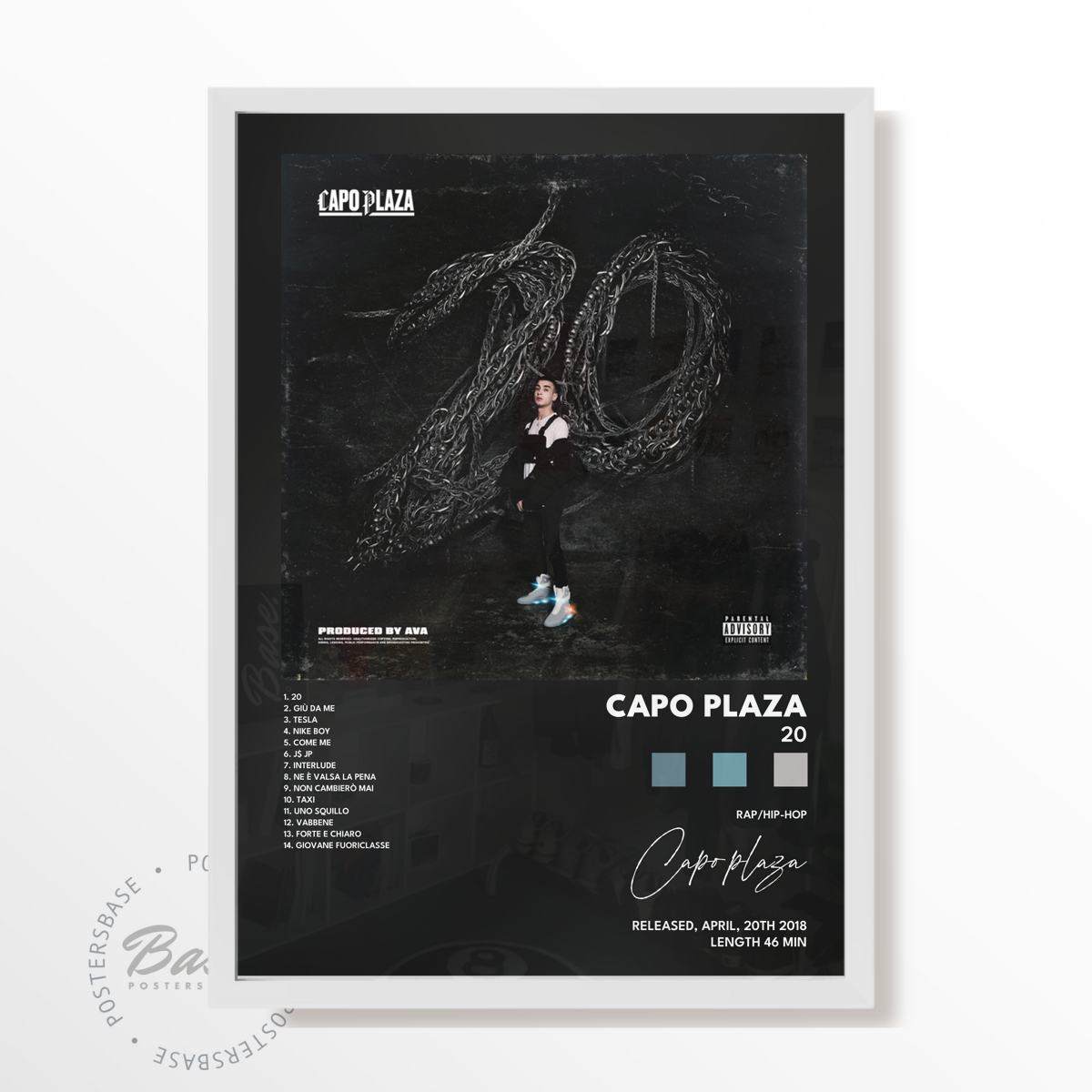 capo plaza 20 poster