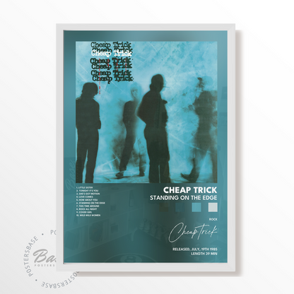 cheap trick Standing On The Edge poster