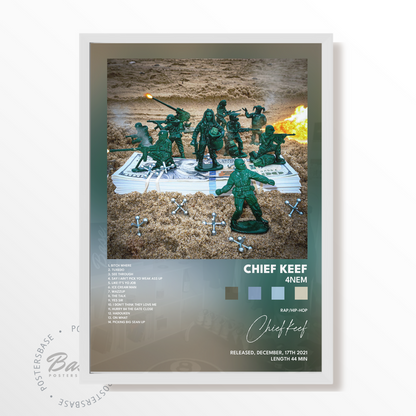 chief keef 4NEM poster