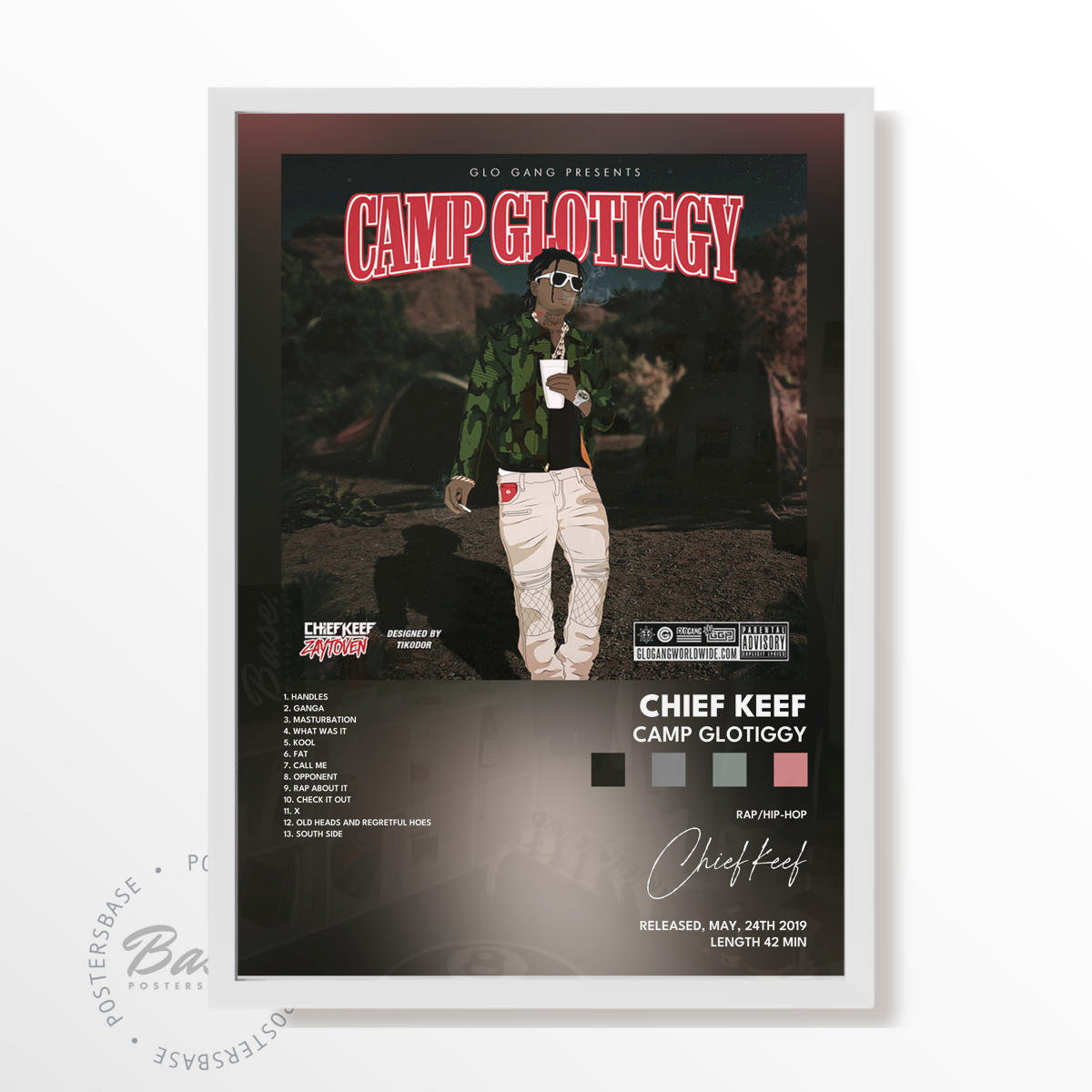 chief keef Camp GloTiggy poster