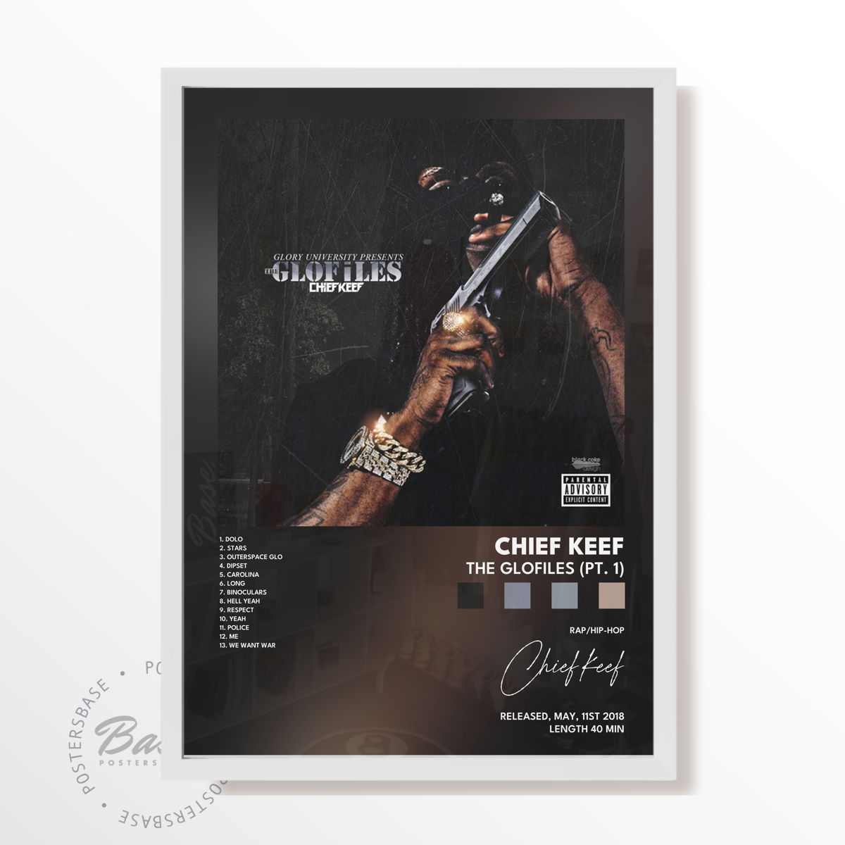 chief keef The GloFiles Pt 1 poster