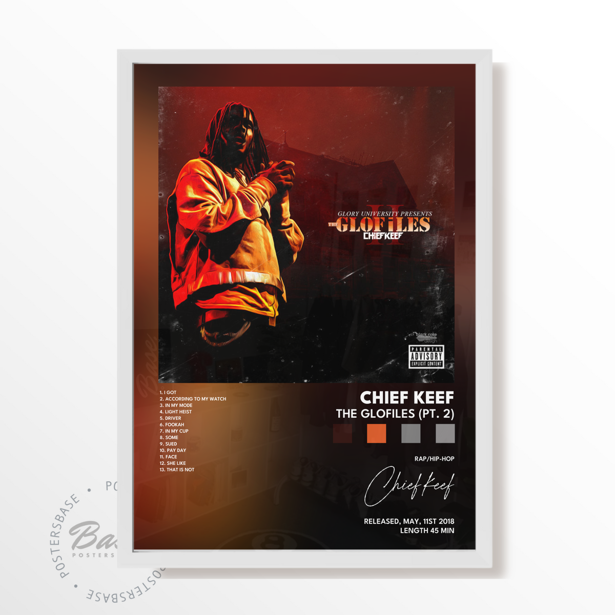 chief keef The GloFiles Pt 2 poster