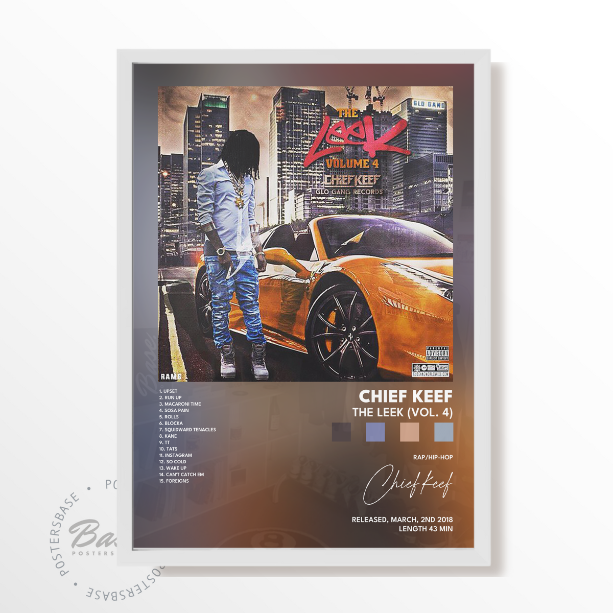 chief keef The Leek Vol 4 poster