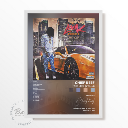 chief keef The Leek Vol 4 poster