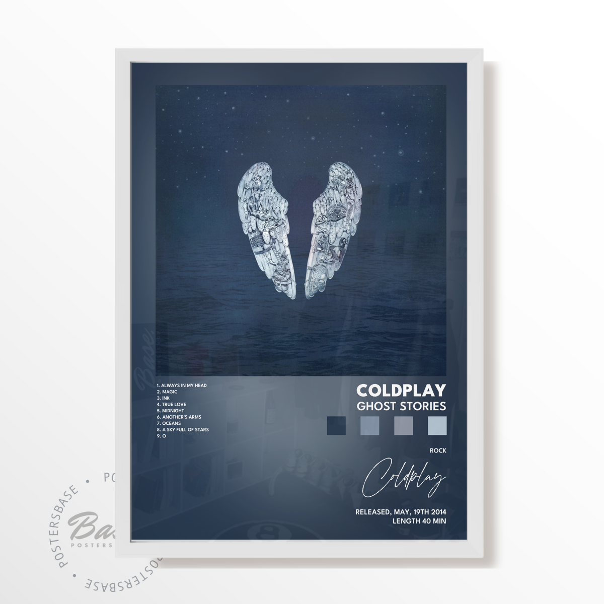 coldplay Ghost Stories poster