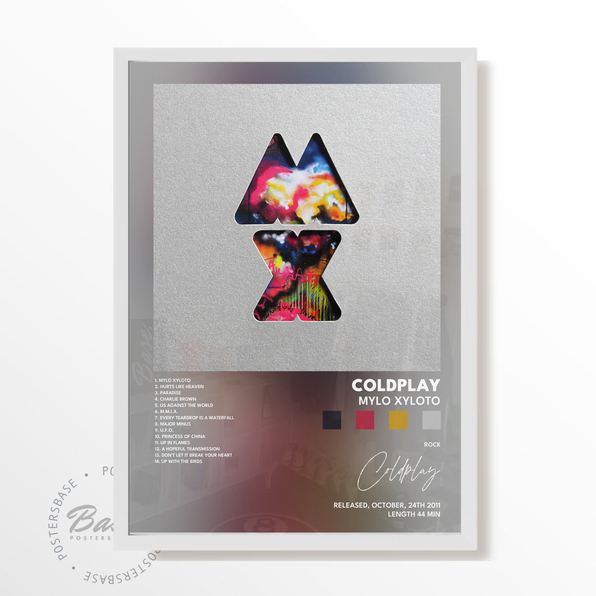 coldplay Mylo Xyloto poster