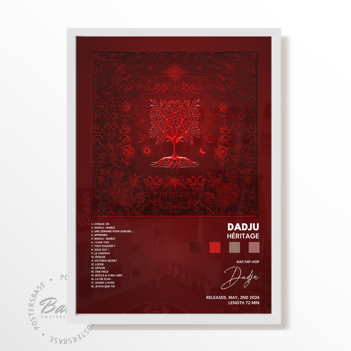 dadju HÉRITAGE poster