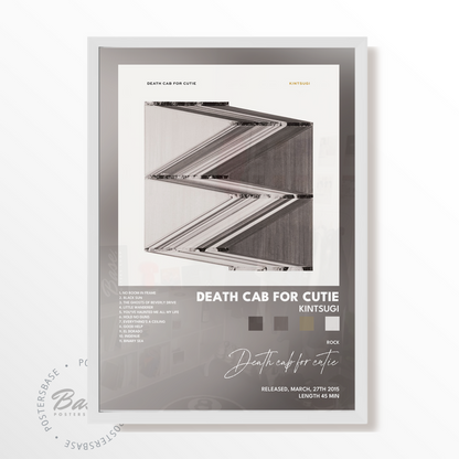 death cab for cutie Kintsugi poster