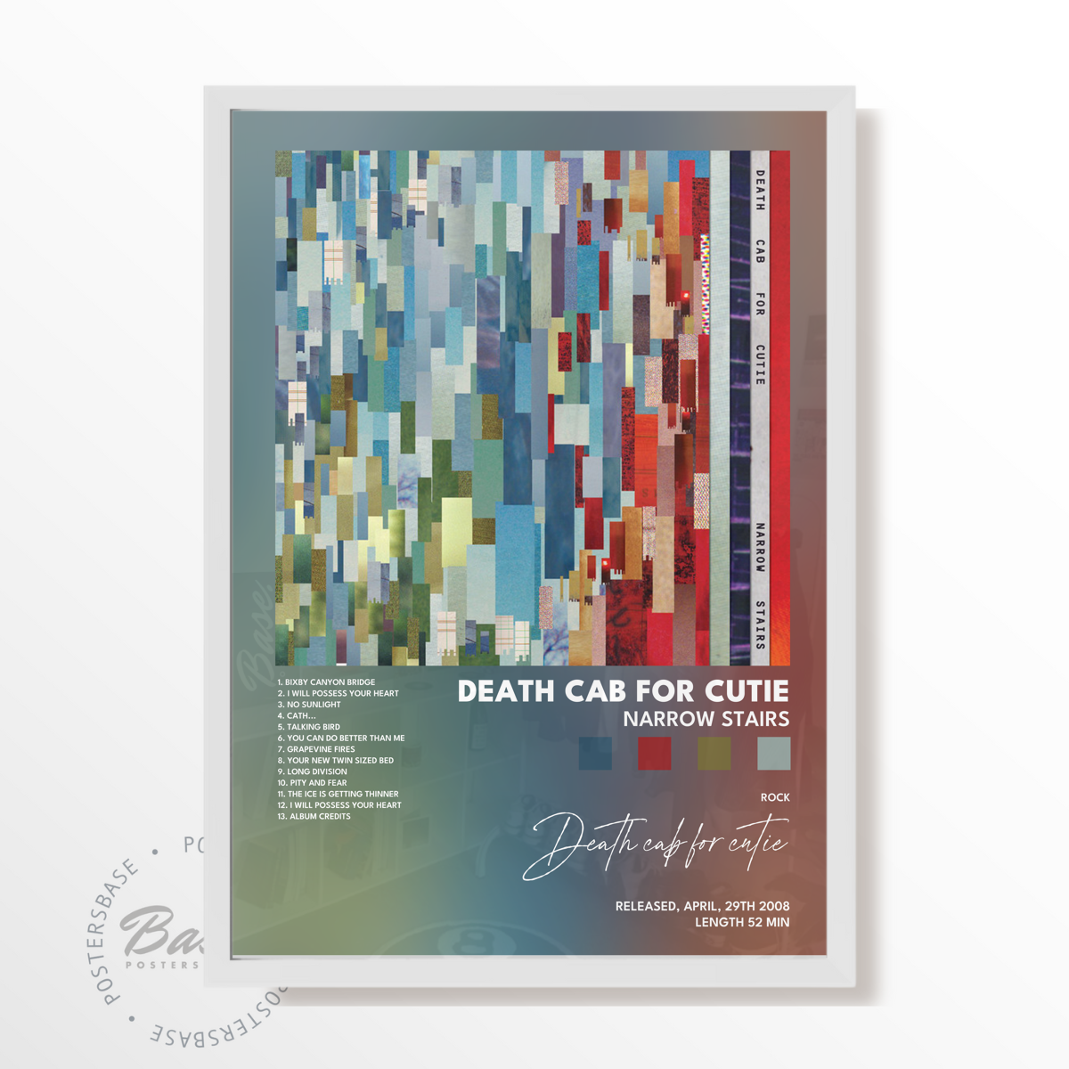 death cab for cutie Narrow Stairs poster