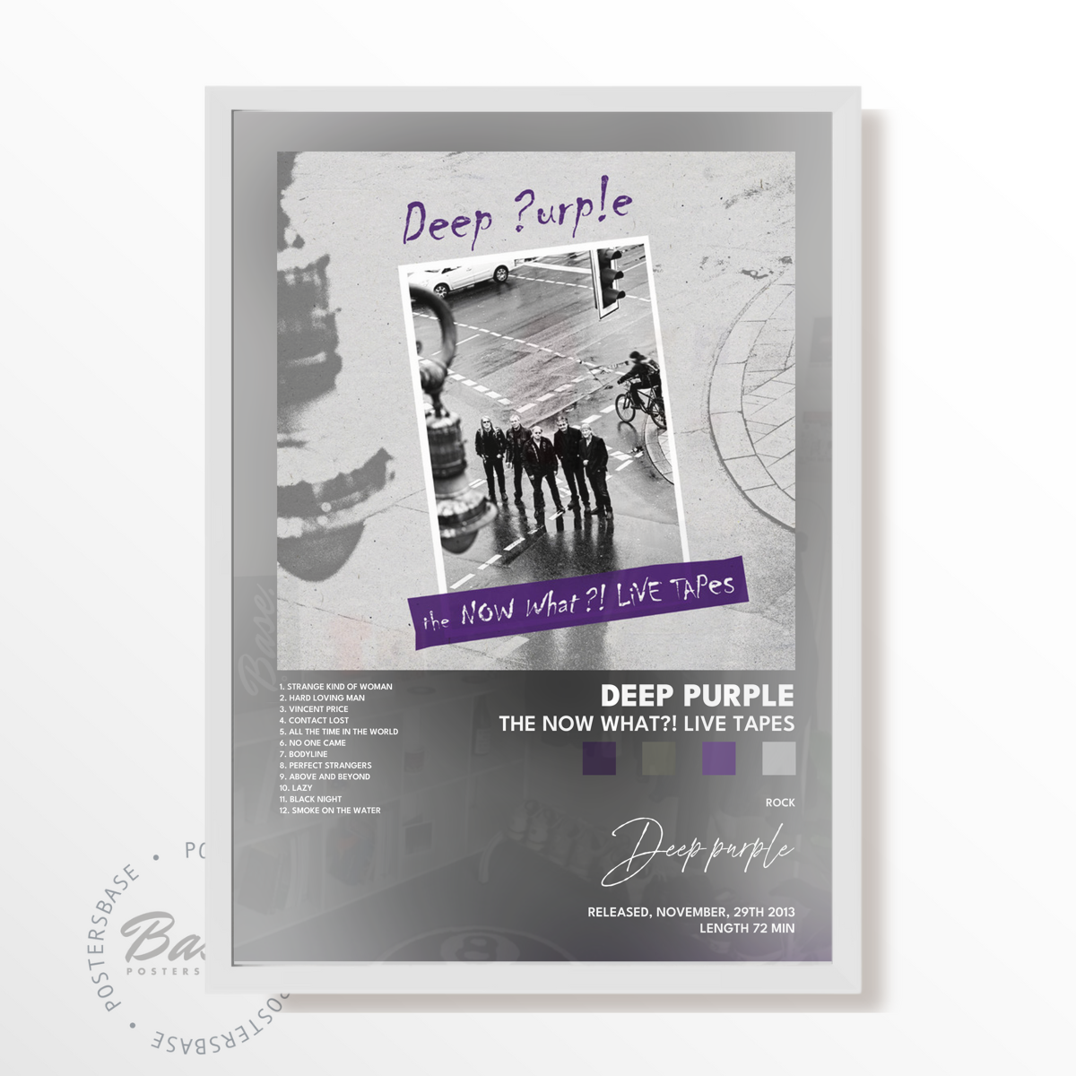 deep purple The Now What Live Tapes poster