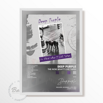 deep purple The Now What Live Tapes poster