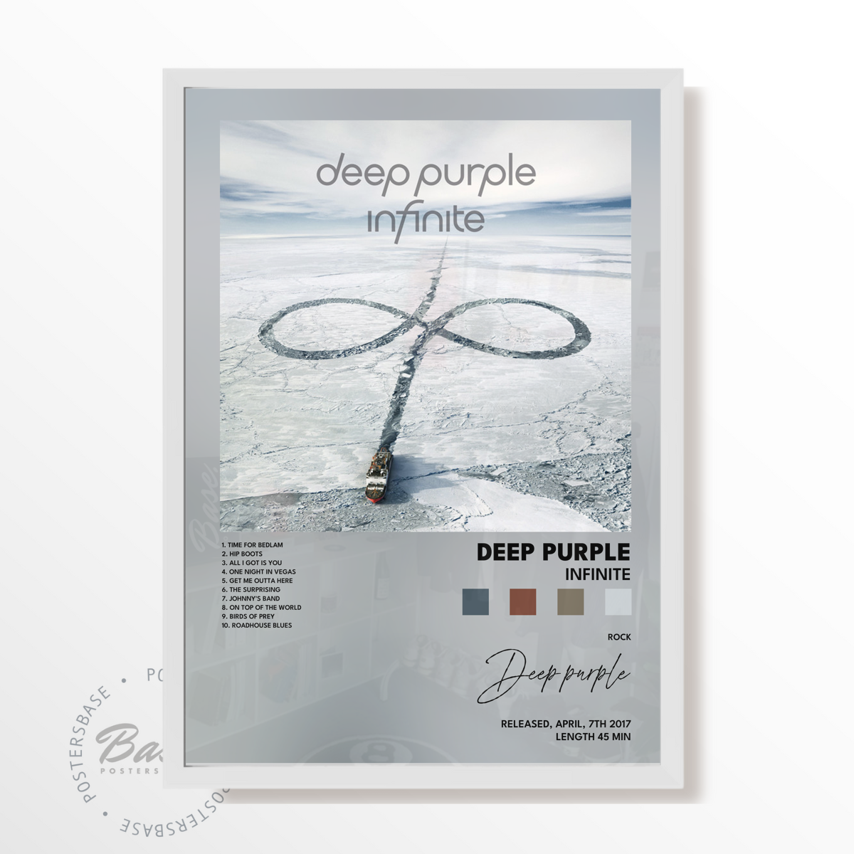 deep purple inFinite poster