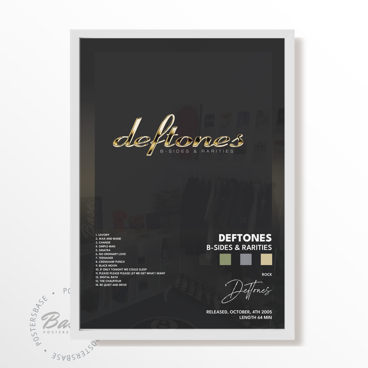 deftones B Sides  Rarities poster