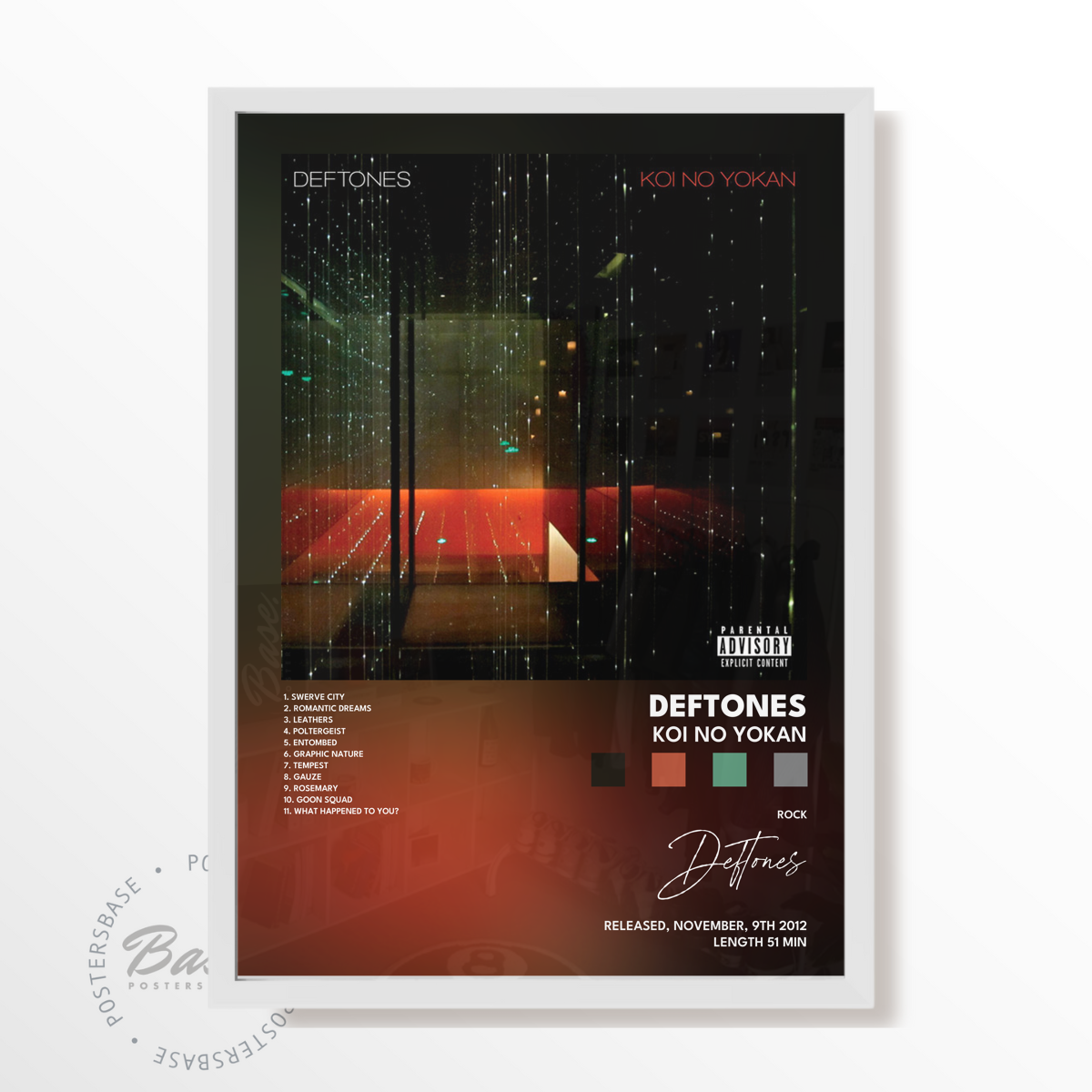 deftones Koi No Yokan poster