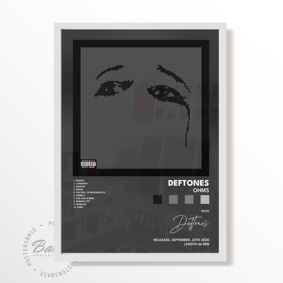 deftones Ohms poster