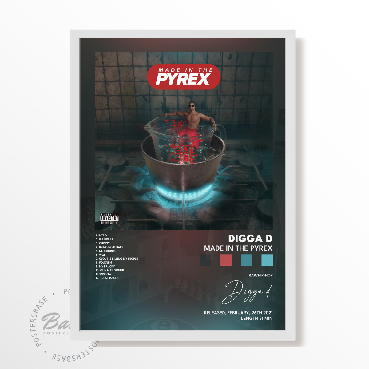 digga d Made In The Pyrex poster