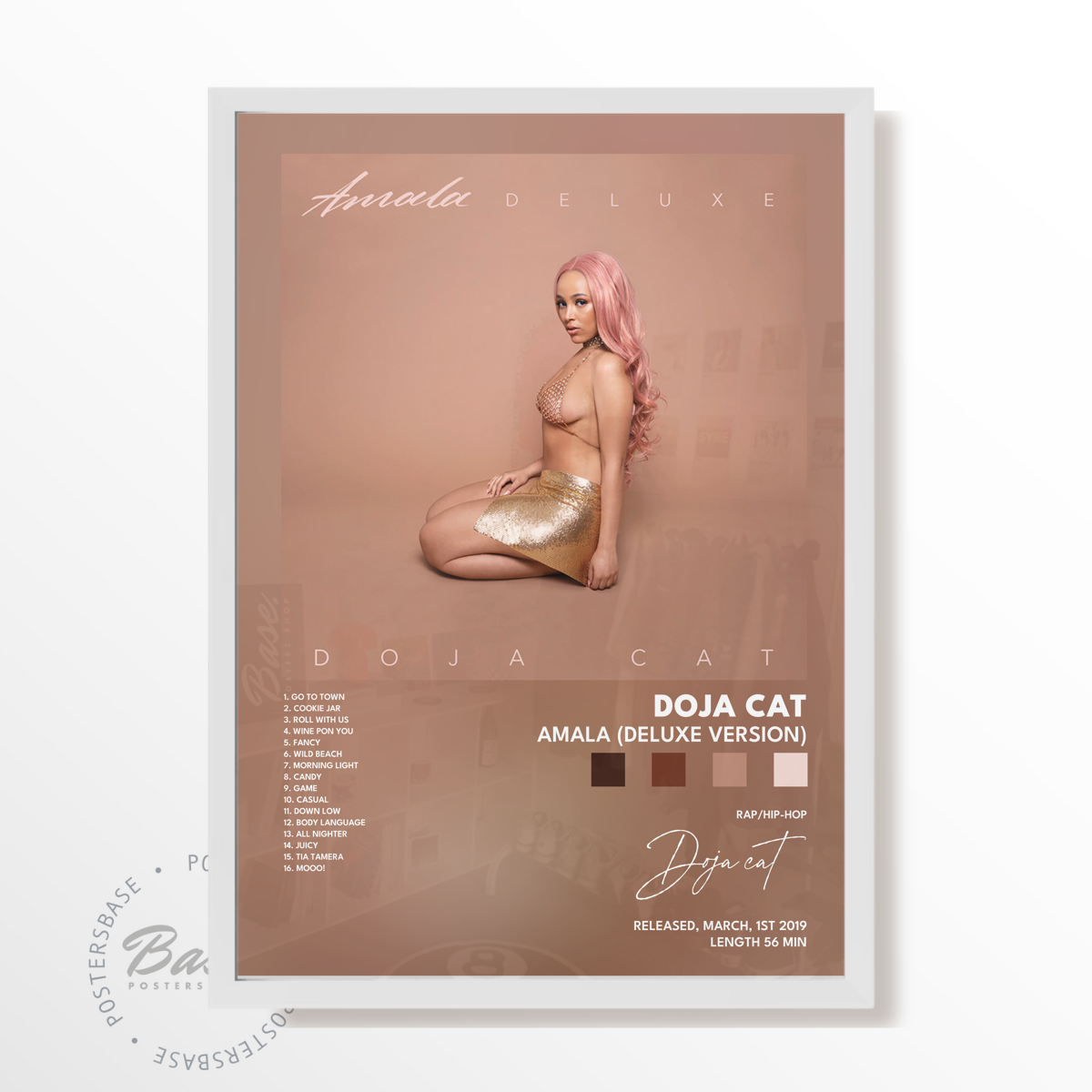 doja cat Amala Deluxe Version poster