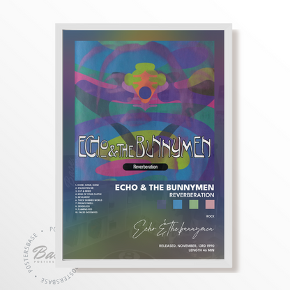 echo  the bunnymen Reverberation poster